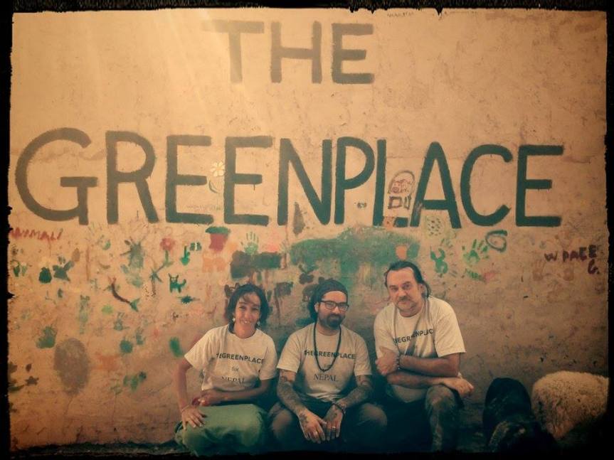 I fondatori del rifugio Thegreenplace a Nepi, in provincia di Viterbo